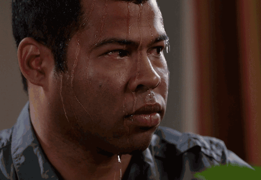 吃瓜的大爷画画